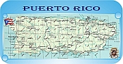 Map of Puerto Rico