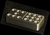 Anodized Aluminum dominoes