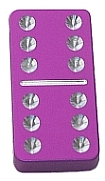 Purple Aluminum dominoes