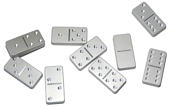 Anodized Aluminum Bones