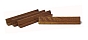Mahogany Racks Set/4