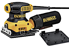DeWalt 1/4-Sheet Palm-Grip Finishing Sander Kit