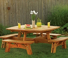 Plans for a Patio Picnic Table