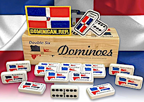 Dominican Republic Dominoes Set